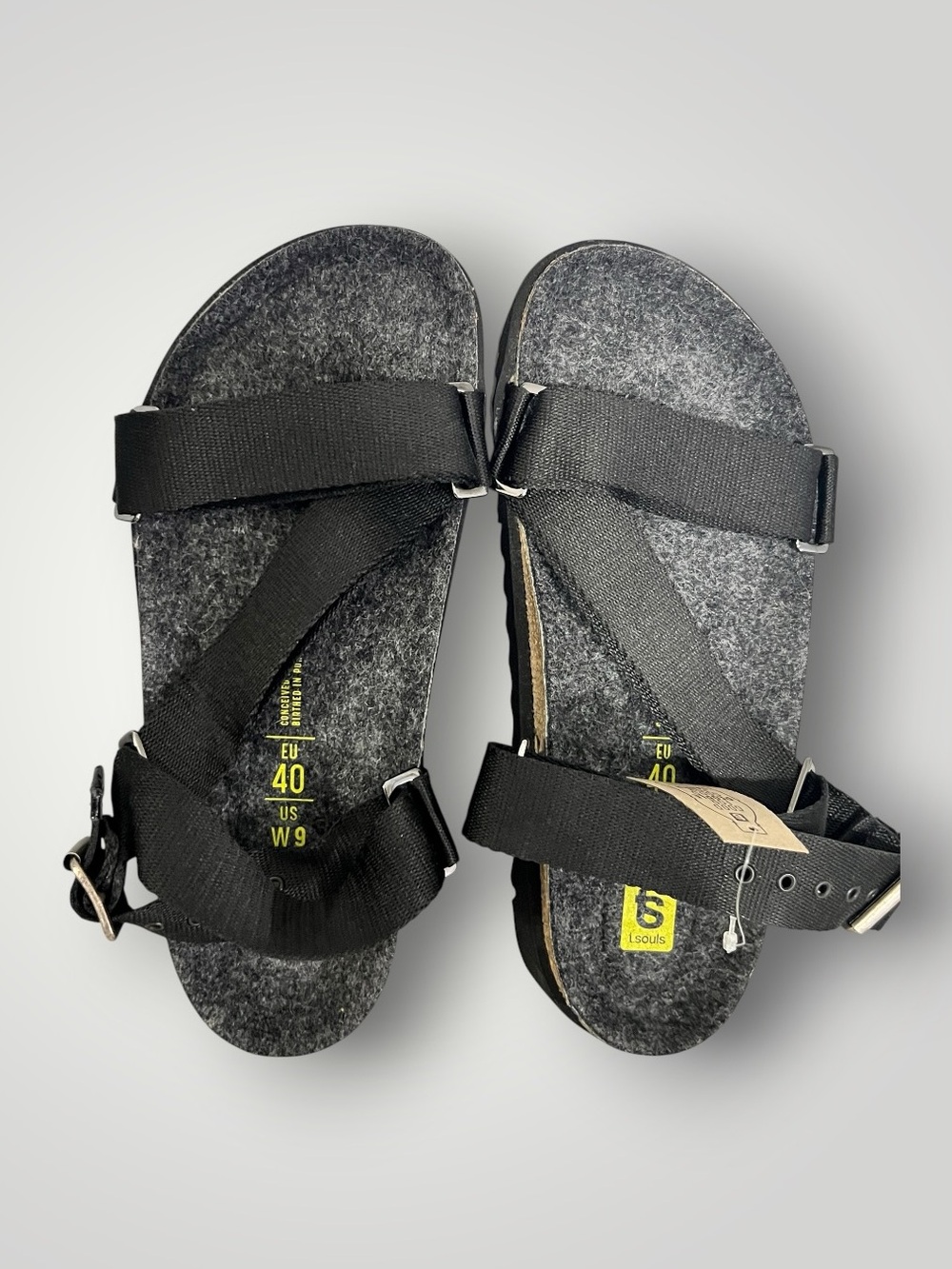 TSouls Uni'Sole Sandals Women UNISEX 9, Men 7